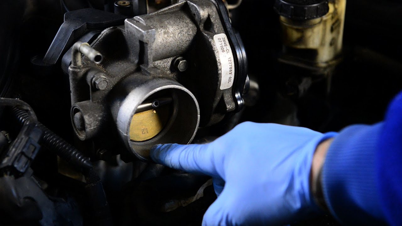 Mazda 6 Tune Up Part # 2    Cleaning the Throttle Body