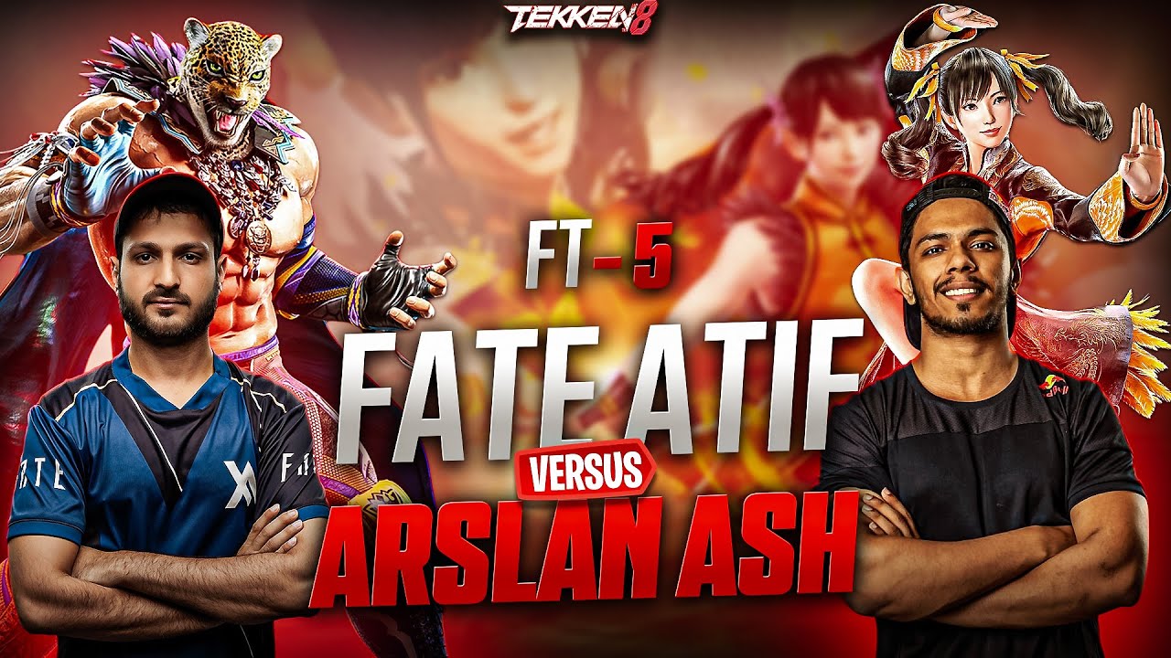 TEKKEN 8 - FATE ATIF (King) VS ARSLAN ASH (Ling Xiaoyu)