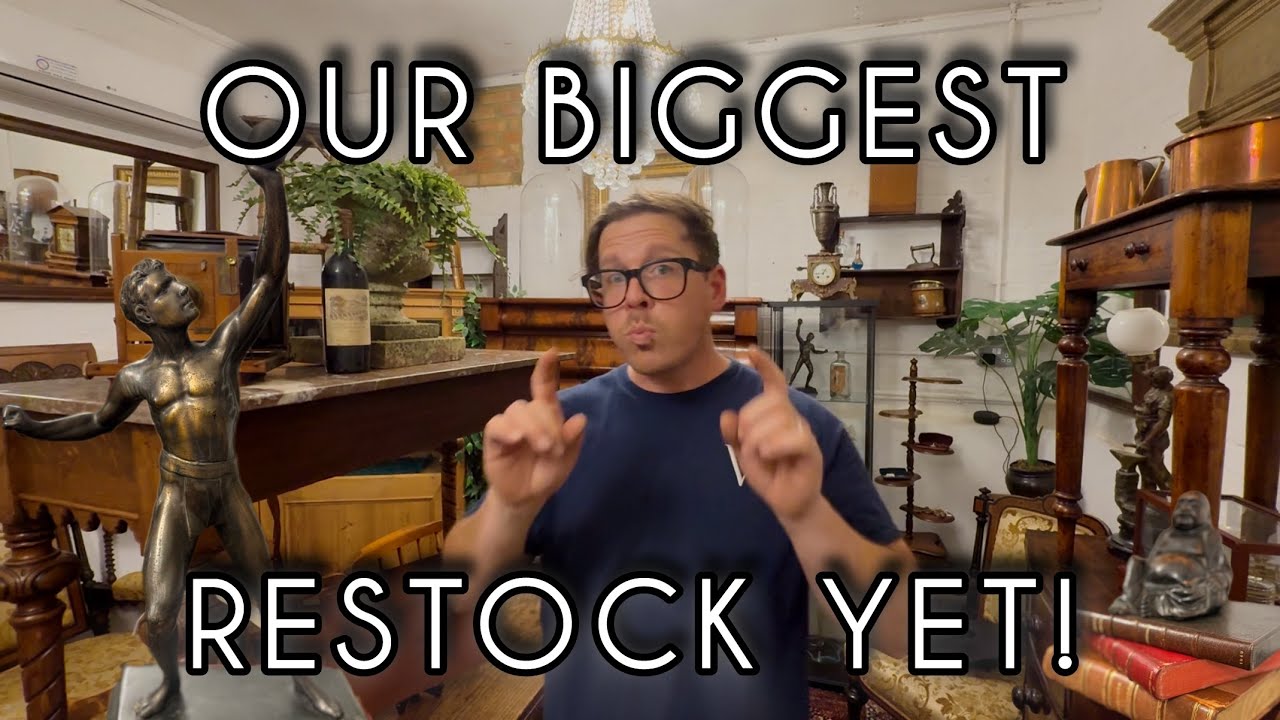 Re-Stocking An Entire Room And More At Our Antique Shop!