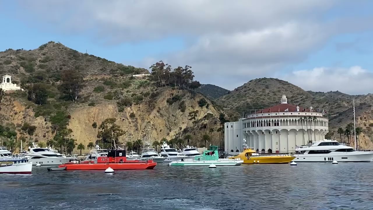 Catalina Island marina. 