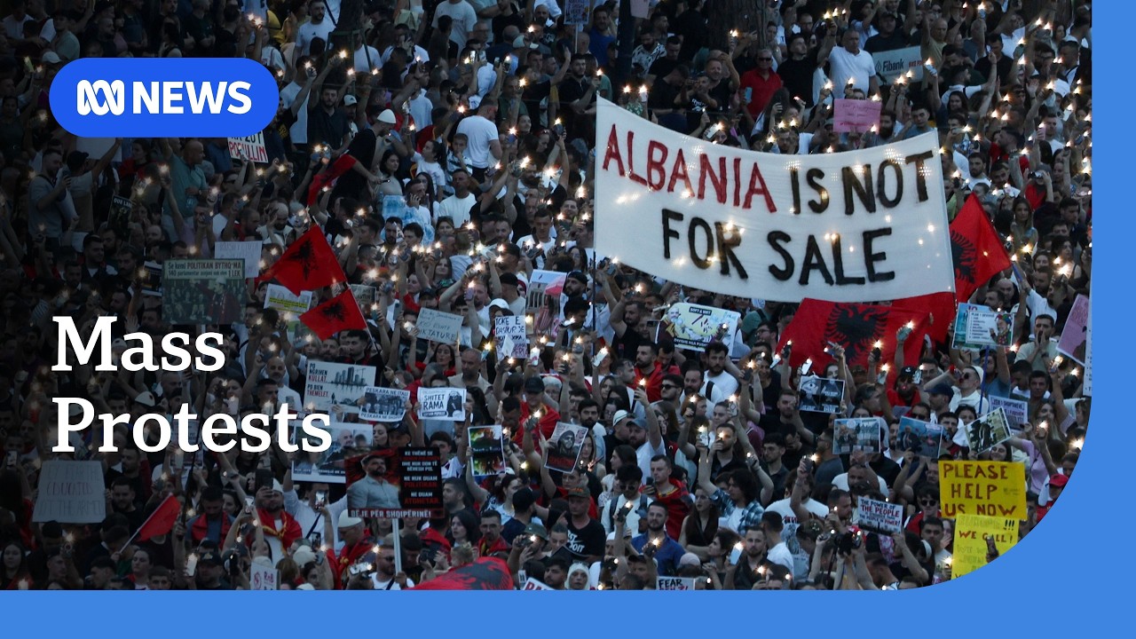 Albanians protest $8 billion resort deal with Jared Kushner | ABC NEWS