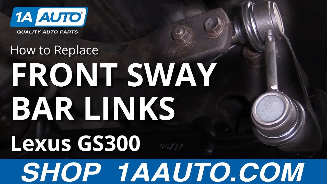 How to Replace Front Sway Bar Link 93-05 Lexus GS300