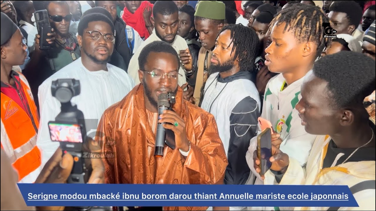 SERIGNE MODOU MBACKÉ IBNU BOROM DAROU THIANT ANNUELLE MARISTE ECOLE JAPONNAIS