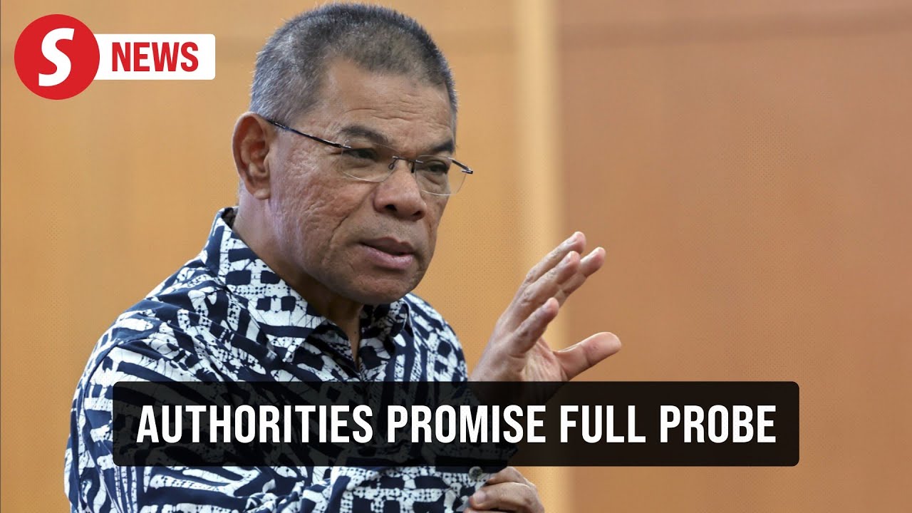 Durian Tunggal shooting probe will be thorough, says Saifuddin