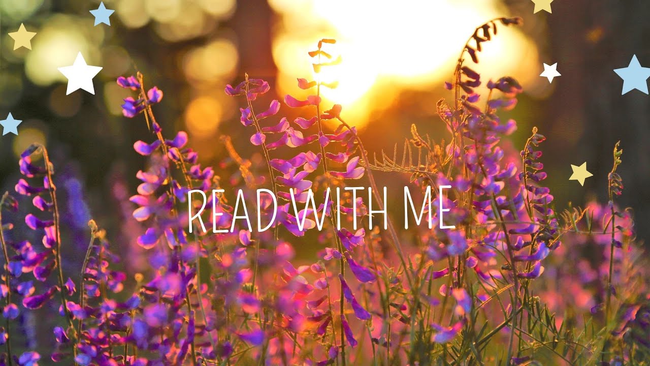 READ WITH ME | Reading Outside with Relaxing ASMR Nature Sounds