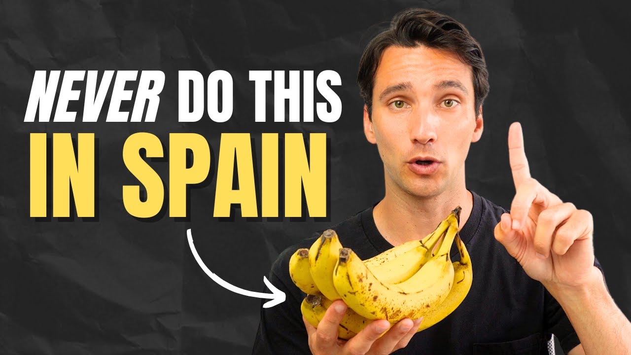 *NEVER* do THIS when visiting Spain!
