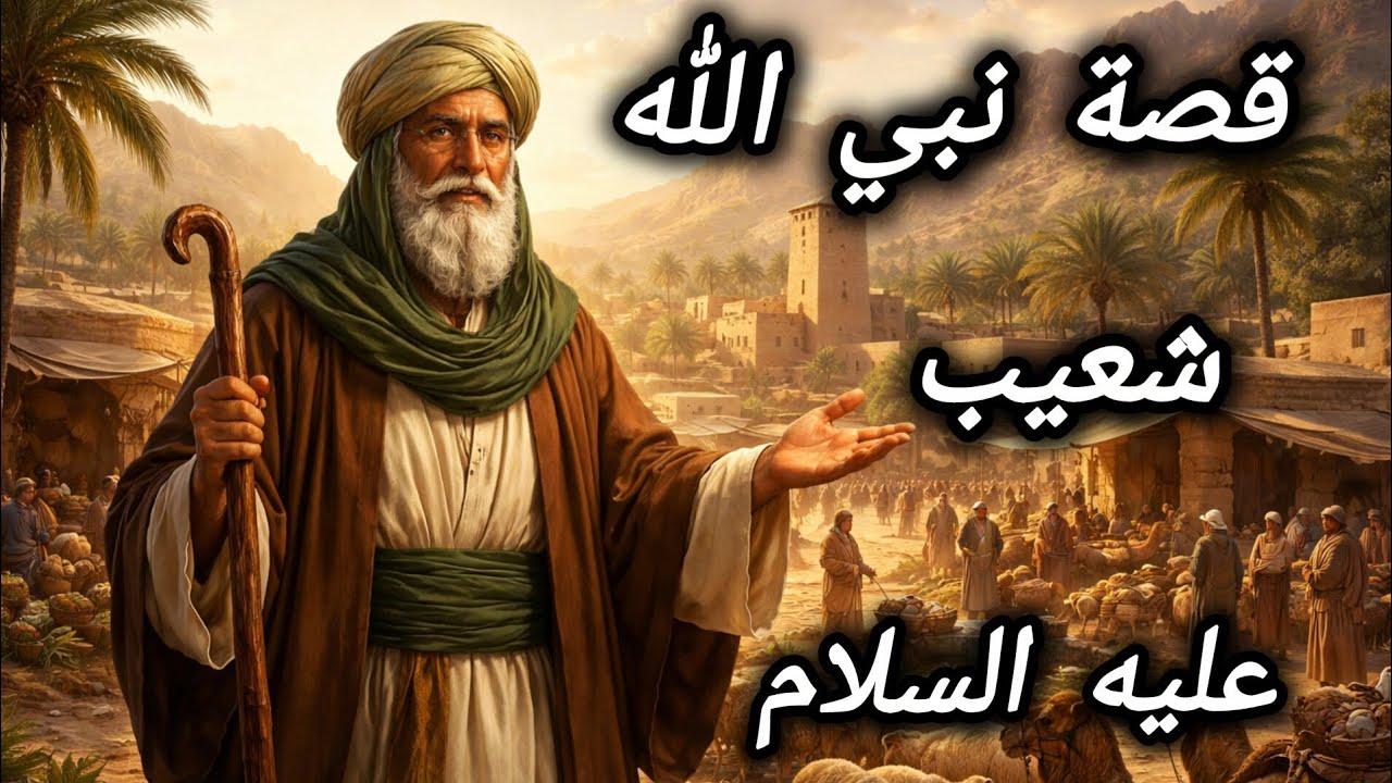 قصة نبي الله شعيب عليه السلام    #نبي_الله_شعيب#شعيب_عليه_السلام#قصص_الأنبياء#العبرة_والعظة#قوم_مدين