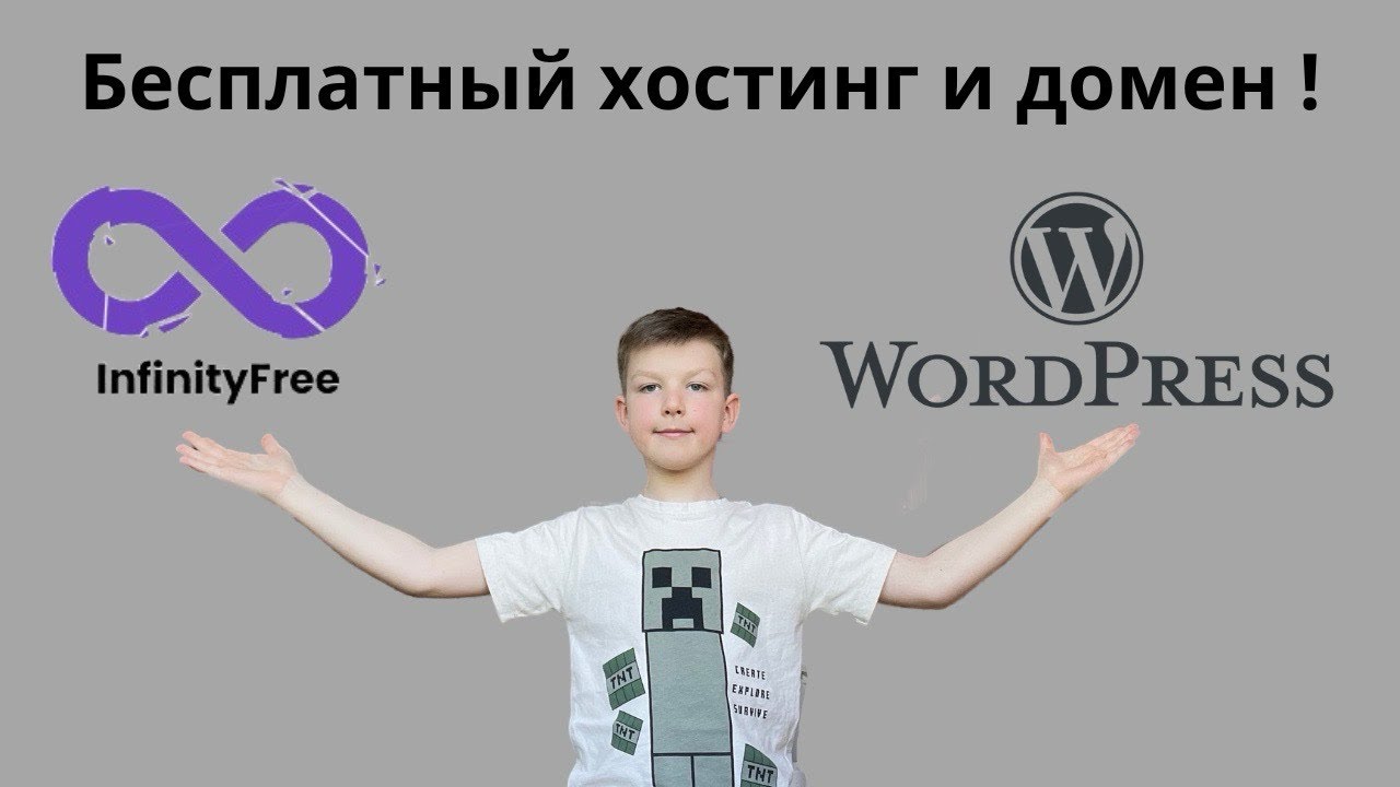 Бесплатный хостинг и домен для WordPress 2025! Установка за 5 минут (InfinityFree)