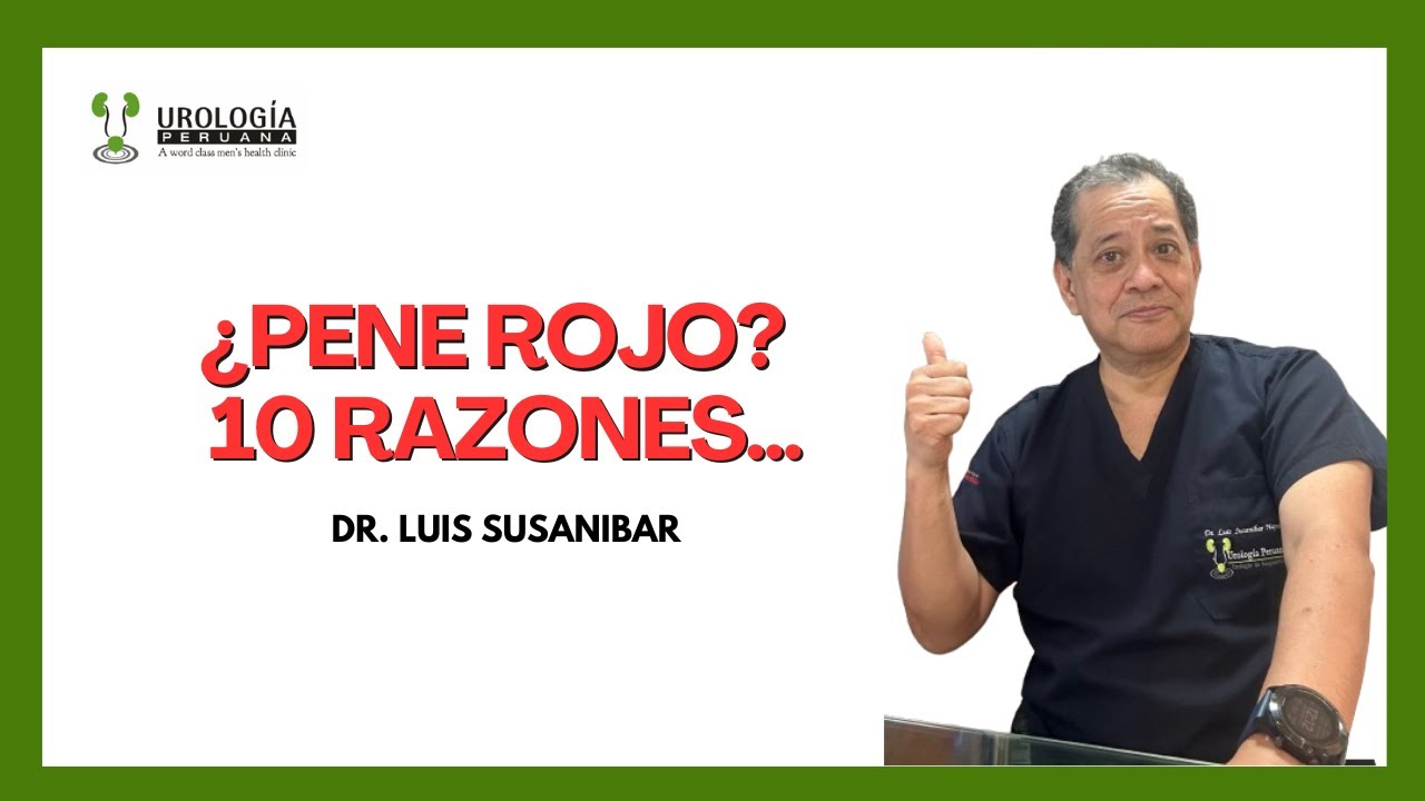 10 causas de pene rojo