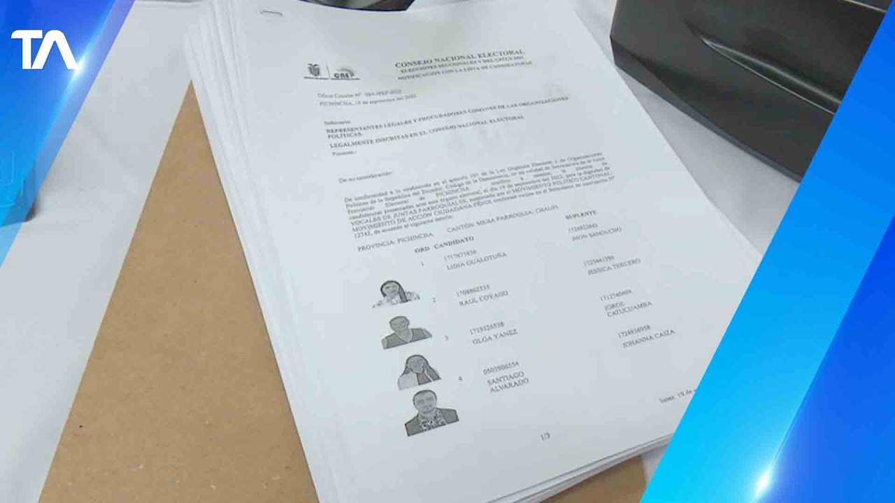 12 candidatos se inscribieron para la Alcald&iacute;a de Quito