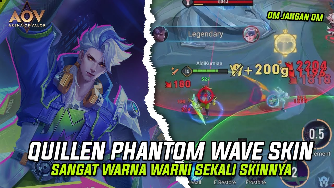 QUILLEN PHANTOM WAVE SKIN - INI HERO JARANG DIPAKE JUGA TAPI TERNYATA MASIH LUMAYAN OKE