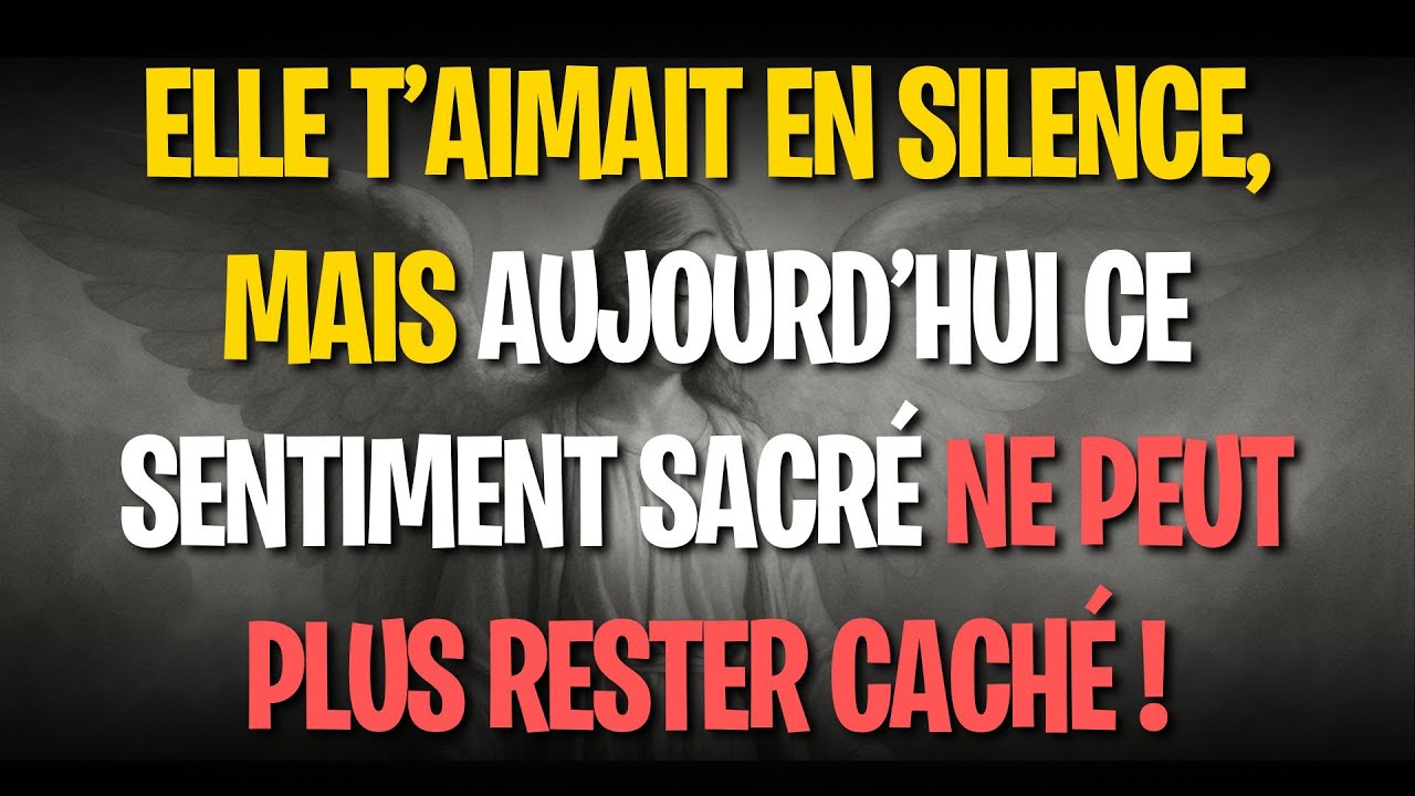 Elle t’aimait en silence, mais aujourd’hui ce sentiment sacré ne peut plus rester caché !