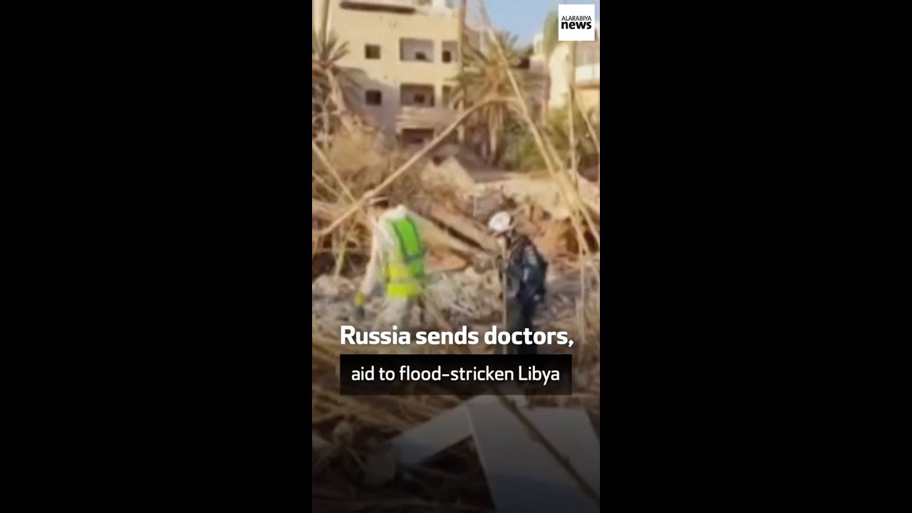 Russian rescuers join local search groups in flood-stricken Libya