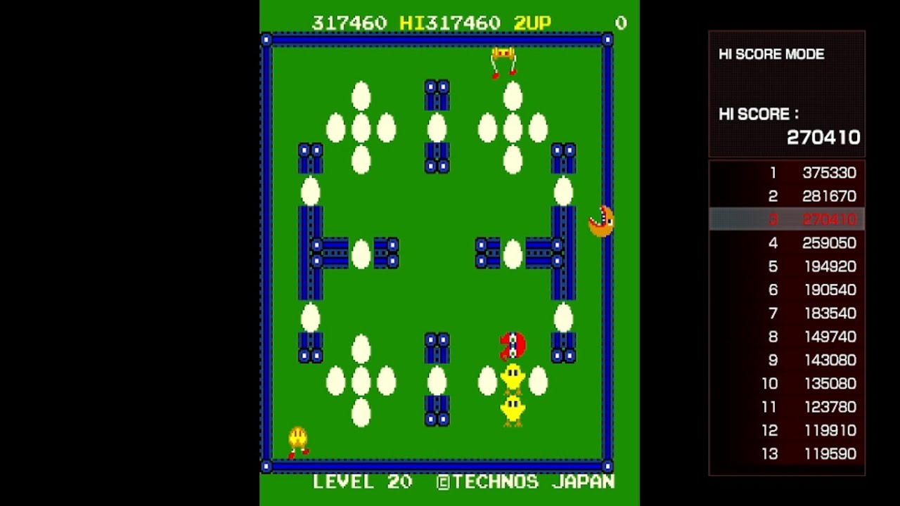 スクランブル・エッグ　アケアカ　LEVEL20まで　319890点