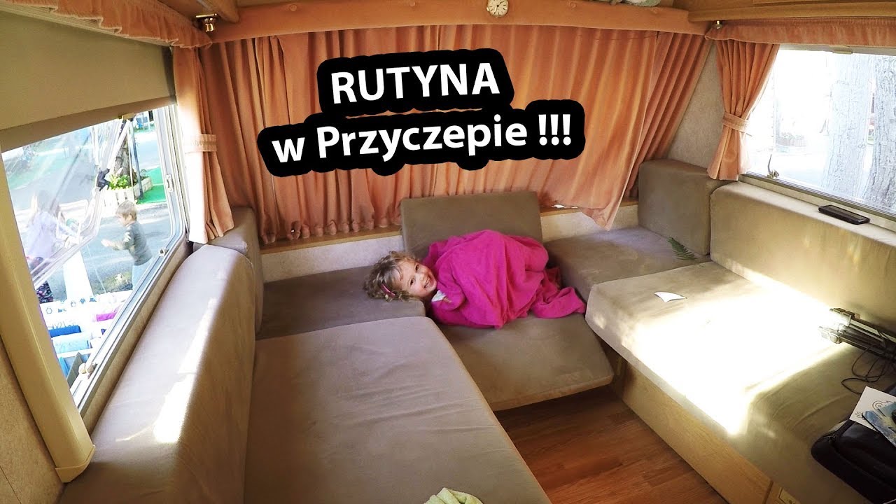 Rutyna w Przyczepie Kempingowej ... - ostrzegam NUDY na vlogu !!! (Vlog 
