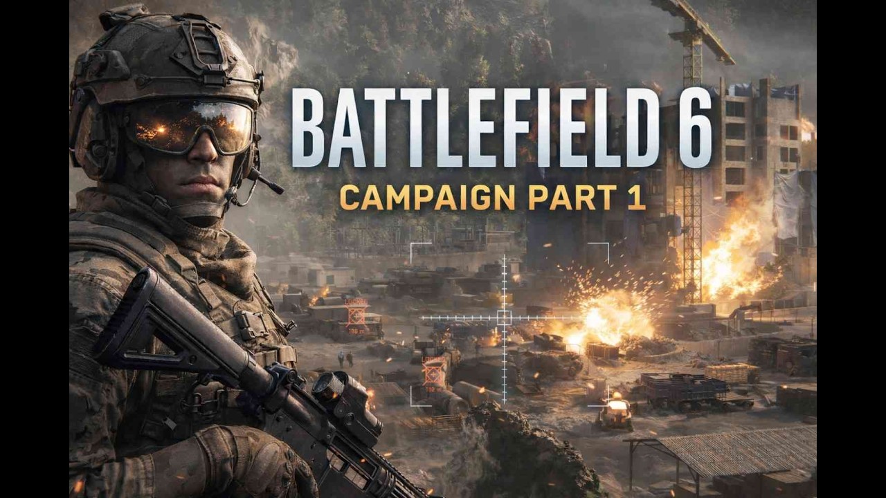 Battlefield 6 Campaign Part 1 – War Has Never Looked This Real