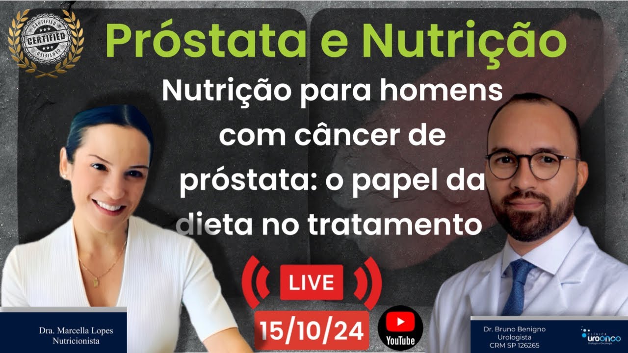 Nutrição para homens com câncer de próstata: o papel da dieta no tratamento