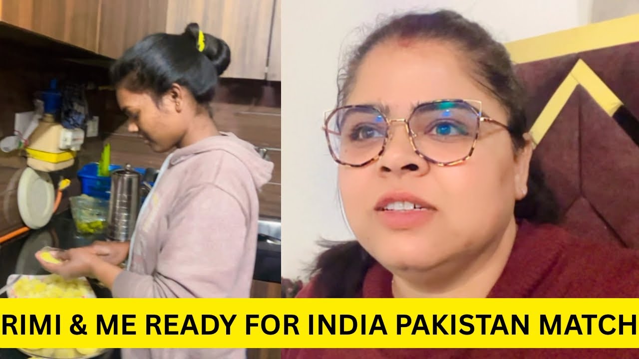 India vs Pakistan T20 Match Vlog | Full Excitement & Match Day Prep 🇮🇳🇵🇰 #vlog #avlogaday #cricket 