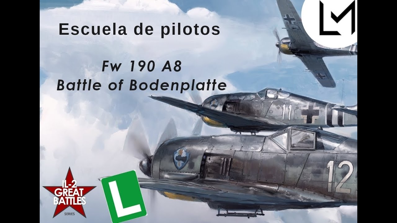 Escuela de pilotos Il-2 (Fw 190 A8 - 1 Aparato y controles)