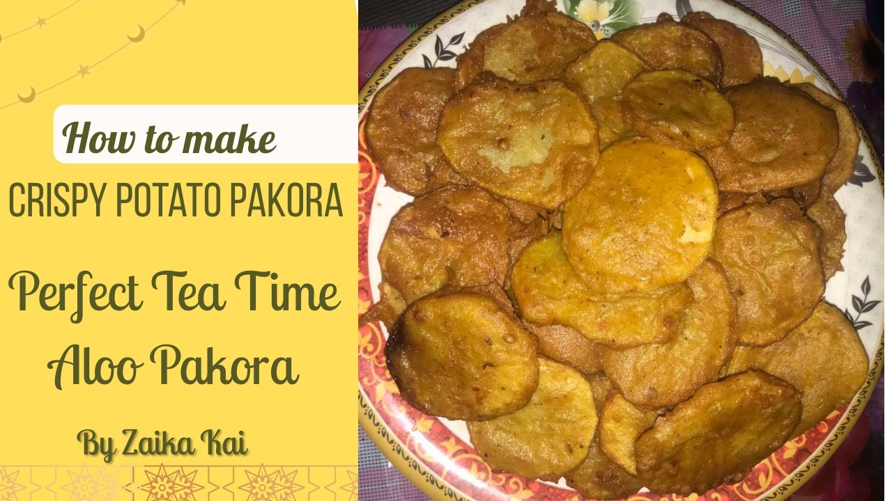 Ramadan Special Crispy Aloo Pakora | Easy & Quick Recipe