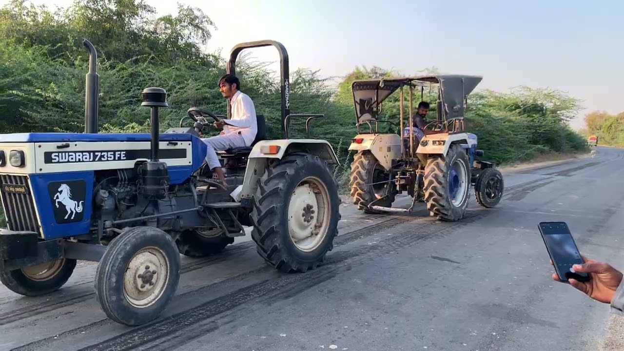Swaraj 735 Vs New Holland 3230 🚀🔥