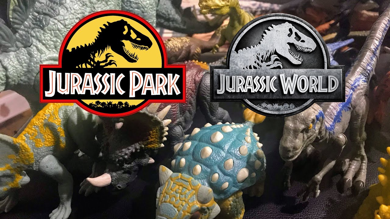 2 cajas llenas de dinosaurios jurassic park y jurassic World, por fin les comparto mi colección