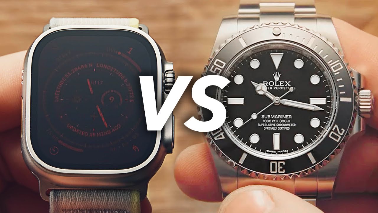 Может быть, вам нужны оба? Apple Watch Ultra против Rolex Submariner...