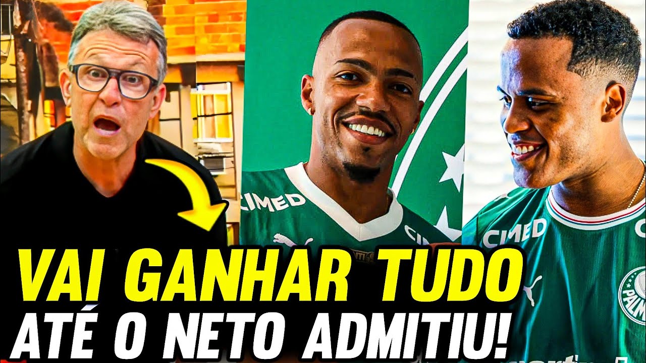 NETO SE RENDE AO PALMEIRAS E CRAVA “VAI GANHAR TUDO ESSE ANO!”