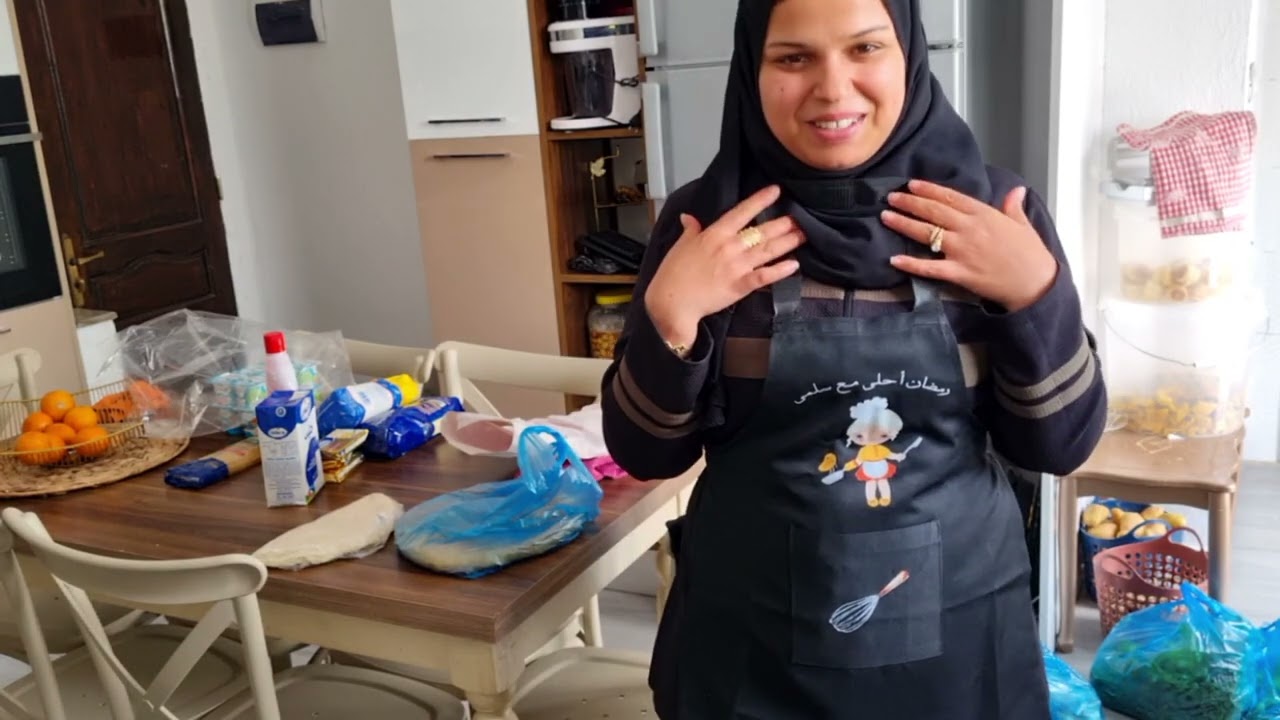 أجواء ليلة النصف ،راجلي دخلي بهدية رمضان من جارتي فرحتني❤