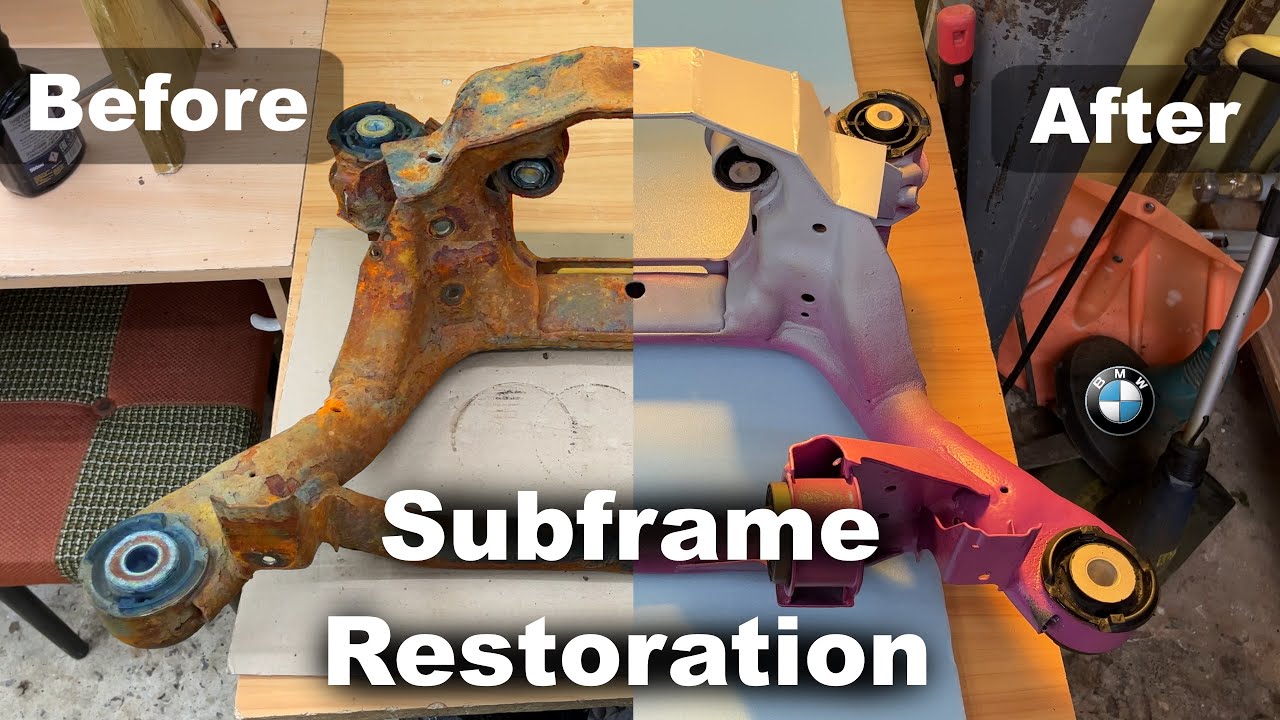 BMW E46: Subframe Restoration. Part 4 - Subframe