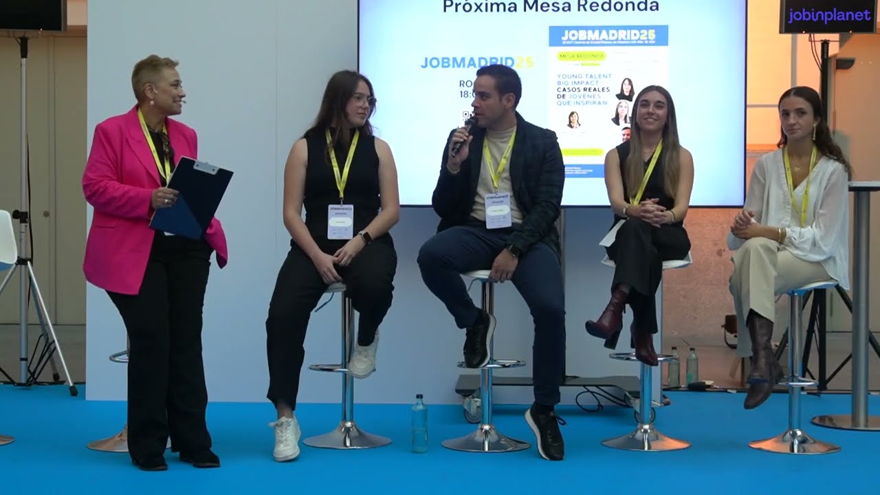 JOBMadrid'25 x  TOP 10 Young Inspiring Minds