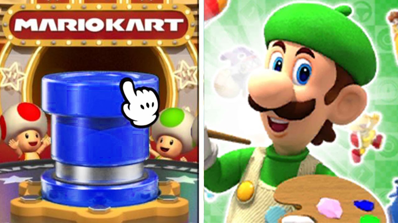 How many pulls for Painter Luigi! - Mario Kart Tour (Gold Pipe Pulls)