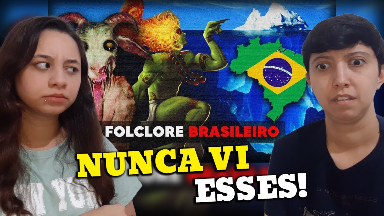 REACT O ICEBERG DO FOLCLORE BRASILEIRO É ASSUSTADOS | FYORI