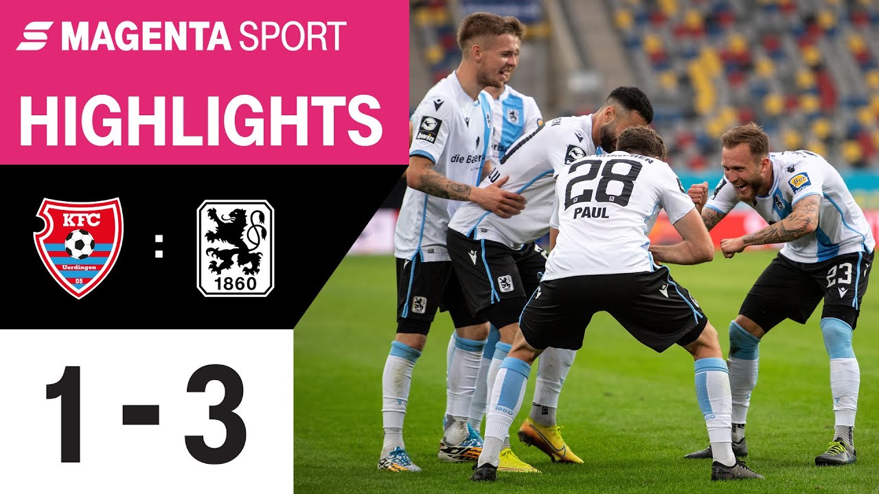 KFC Uerdingen - 1860 München | 31. Spieltag, 2019/2020 | MAGENTA SPORT