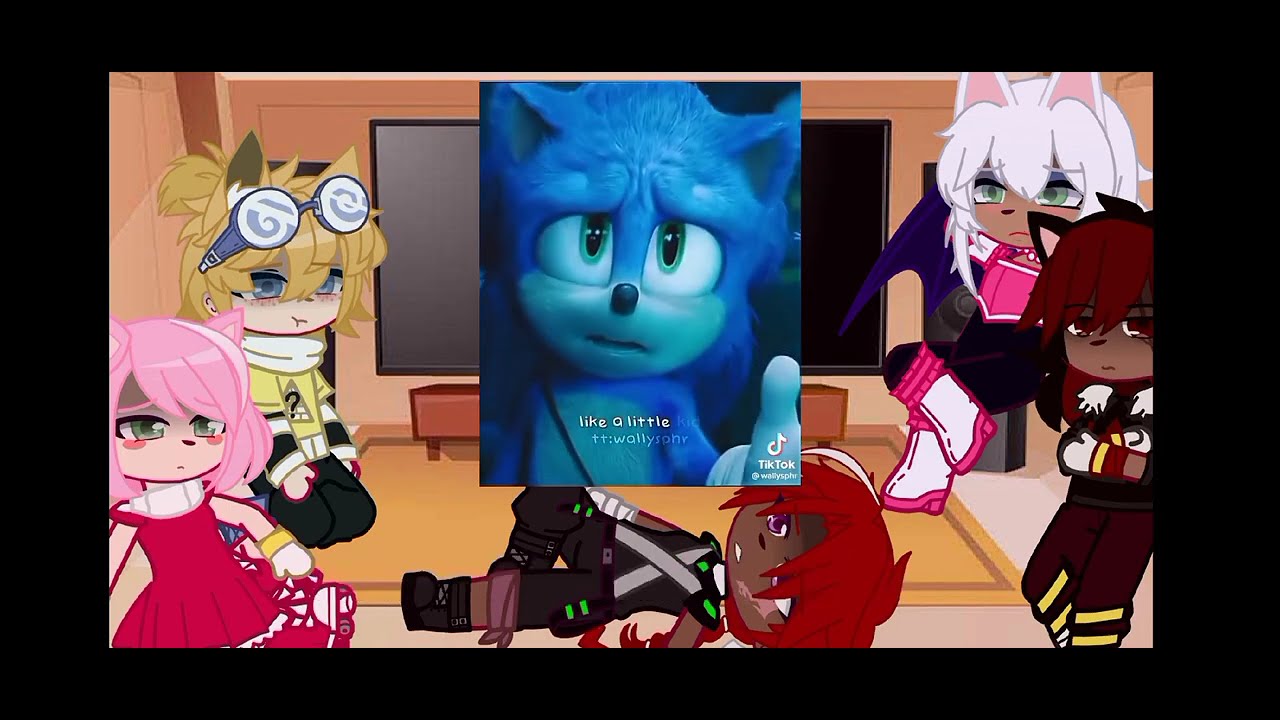 Sonic Charecters react to Sonic! || Angst || (Got copy-righted, now it's back)
