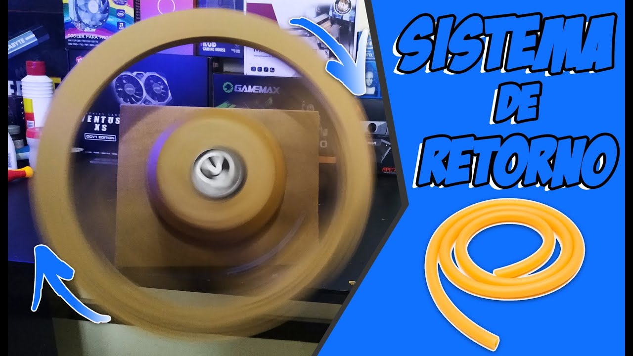 SISTEMA DE RETORNO AO CENTRO DO VOLANTE CASEIRO DE PAPELÃO | Parte 1.1 | FORCE FEEDBACK??