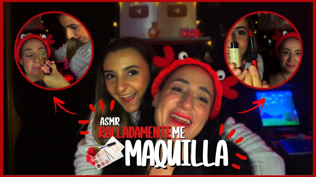 ASMR 🎨 @ralladamente me maquilla 🎨🥰🎨