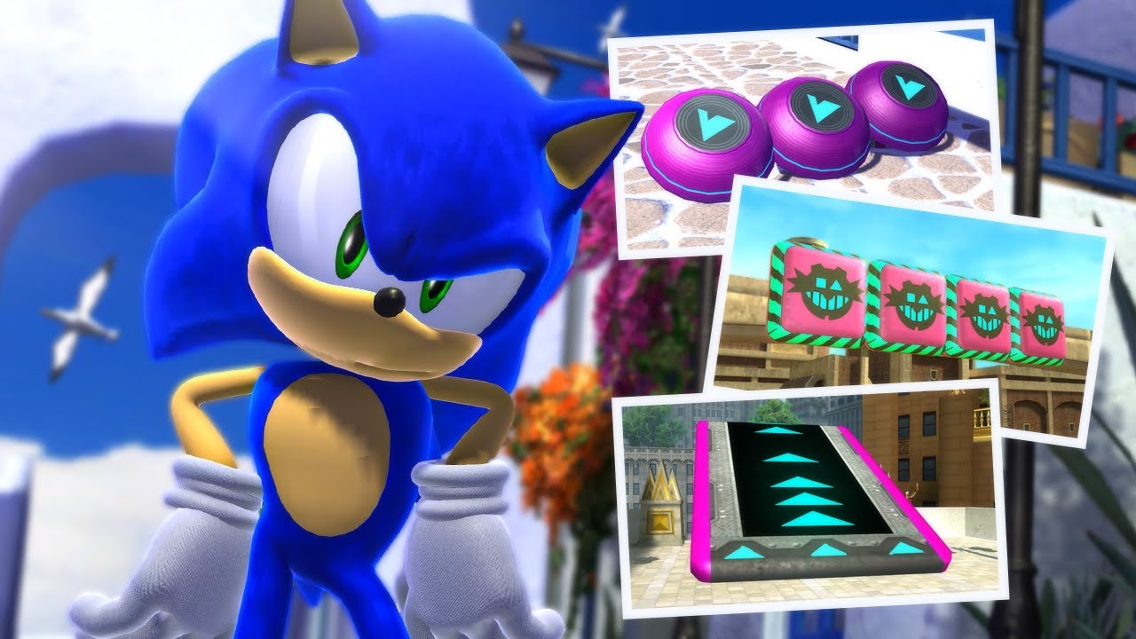Sonic Unleashed PC: Frontiers Sonic & Objects