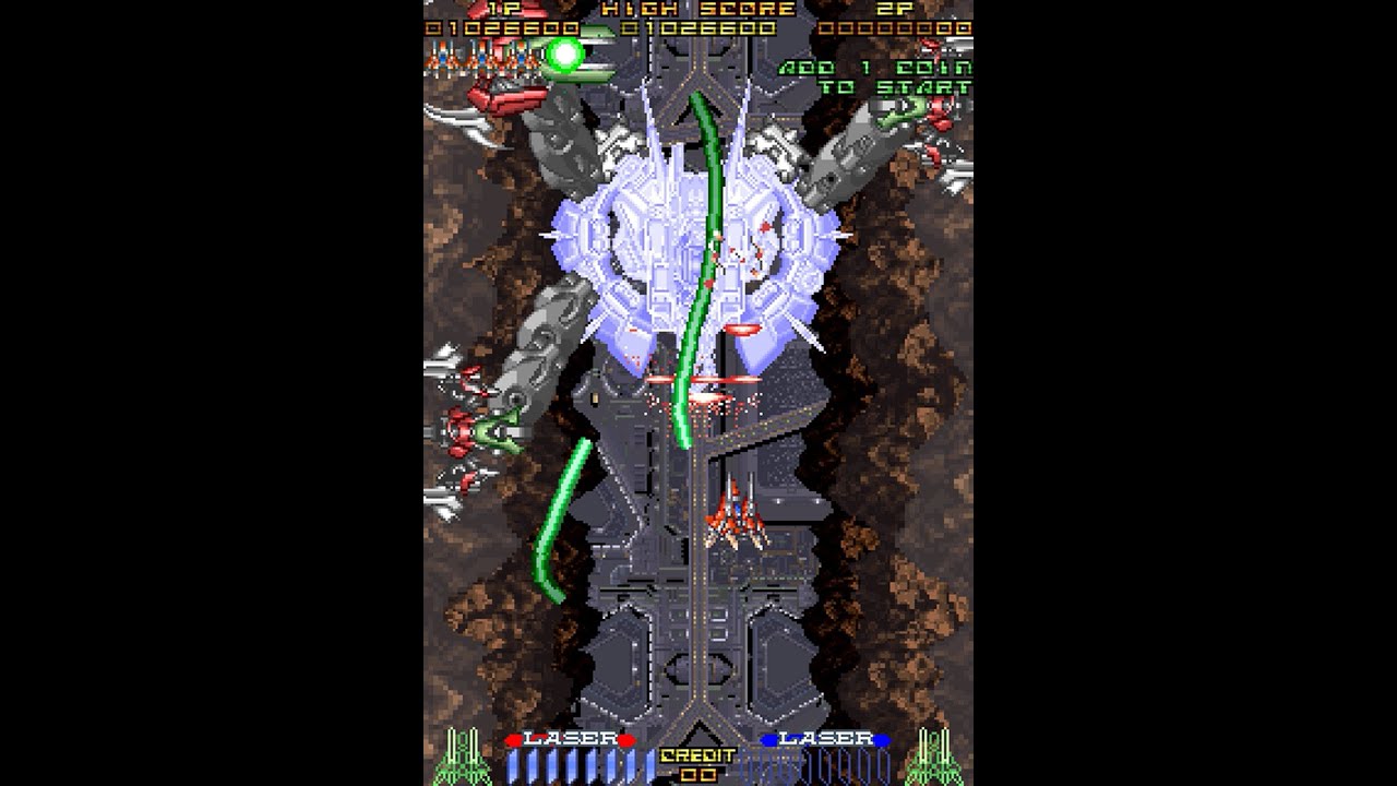 RayForce (Arcade) Longplay (4K, 60FPS)