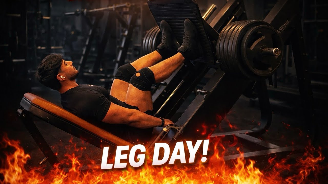 Day 4 | Legs & Forearms Workout | 4 Day Split | Part - 1