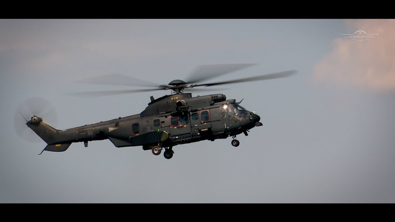 H225M dinamikus bemutat&oacute;rep&uuml;l&eacute;se a SKYVIEW AIRSHOW-n