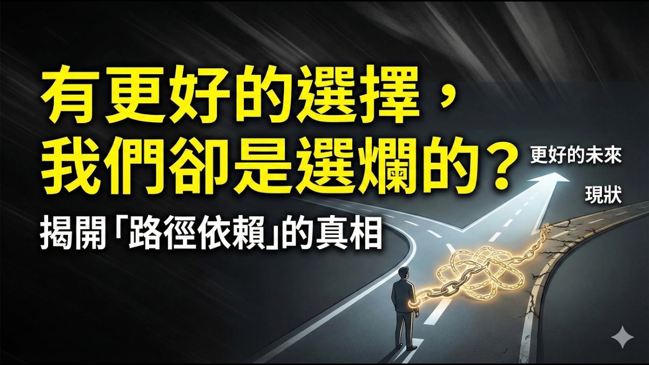 為什麼明知有更好的選擇，我們卻還是選爛的？揭開「路徑依賴」的真相