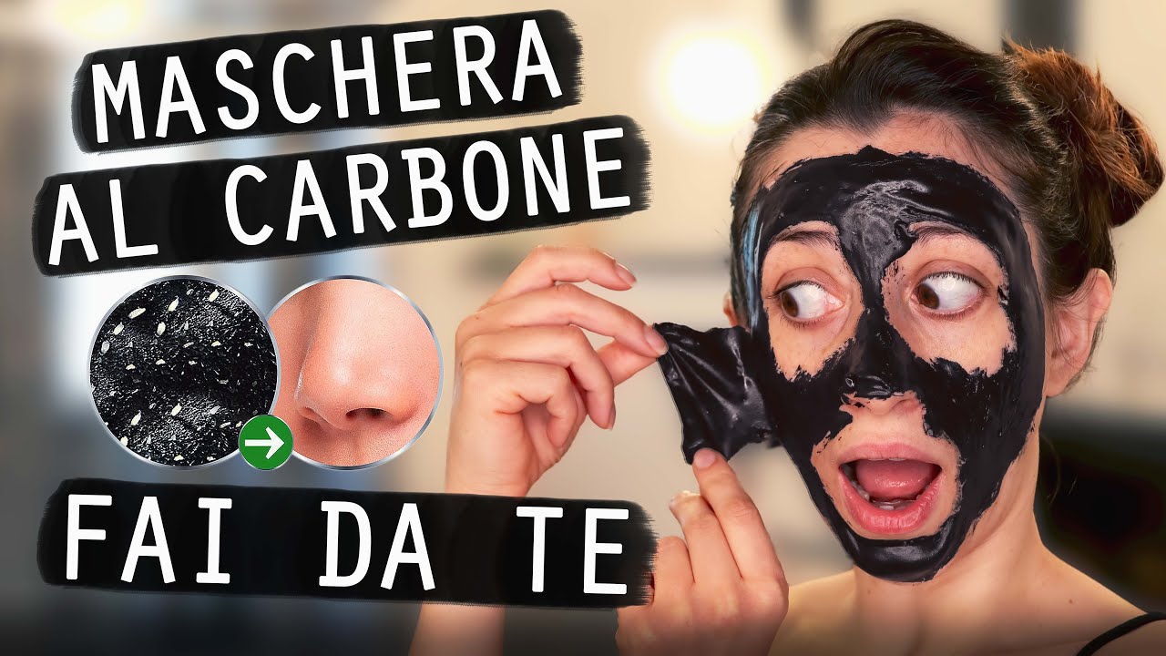 MASCHERA VISO FAI DA TE per PUNTI NERI 🖤🧼