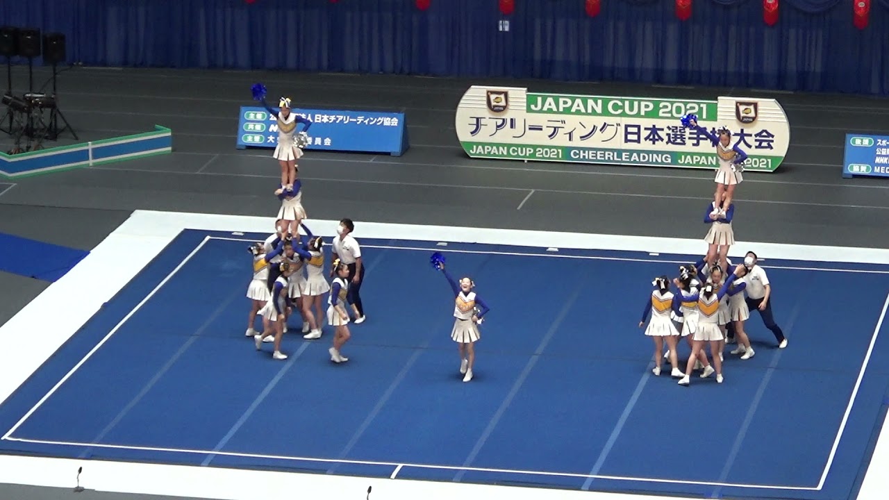 目白研心高等学校 POLARIS 4位 自由演技競技 高等学校部門 JAPAN CUP 2021.12.19
