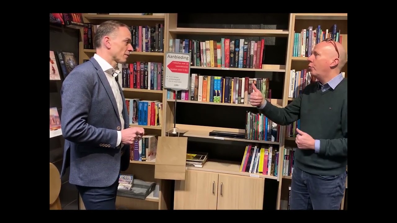 Wethouder Simonse, lijsttrekker ChristenUnie-SGP NOP, blij met onze tweedekansboeken