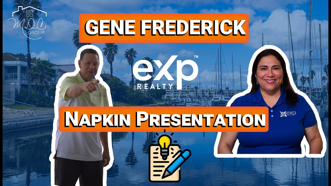 Napkin Presentation By Gene Frederick  eXp Realty