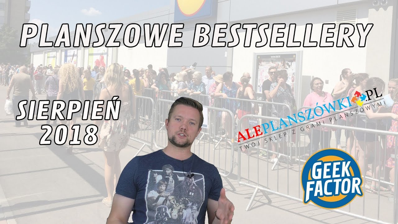 BESTSELLERY SIERPNIA 2018 wg AlePlanszowki pl