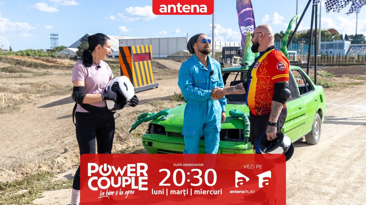 Luiza și Cătălin Zmărăndescu vs. NiCK și Cătălina Marin, la proba de tuning auto. Cine a câștigat