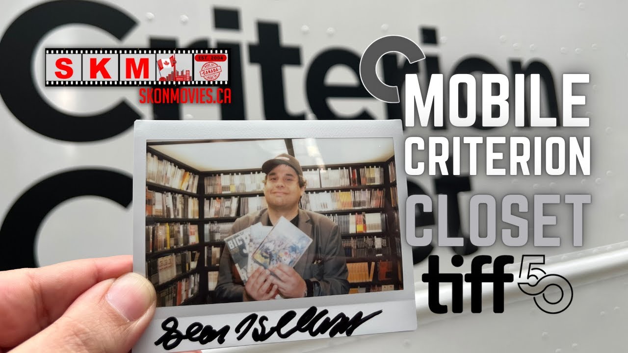 Sean Patrick Kelly vists THE CRITERION CLOSET at TIFF50
