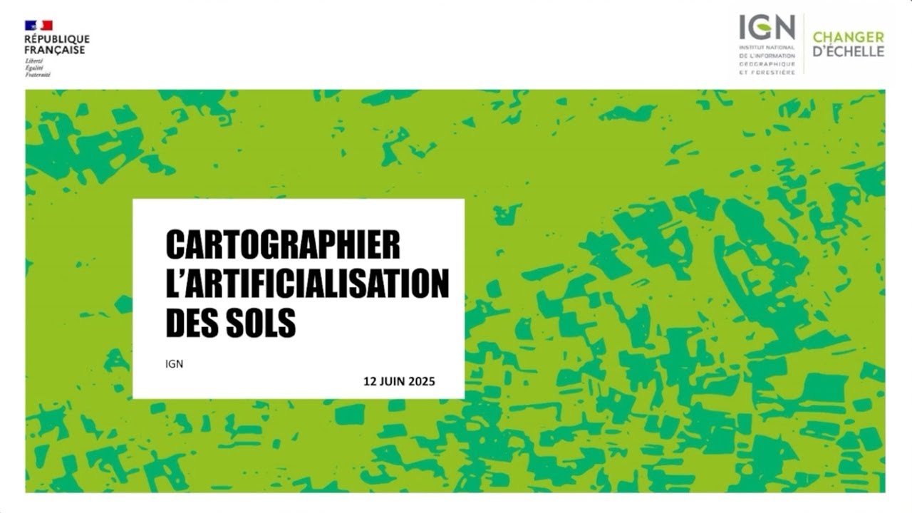 Cartographier l’artificialisation des sols - Actualités et travaux collaboratifs